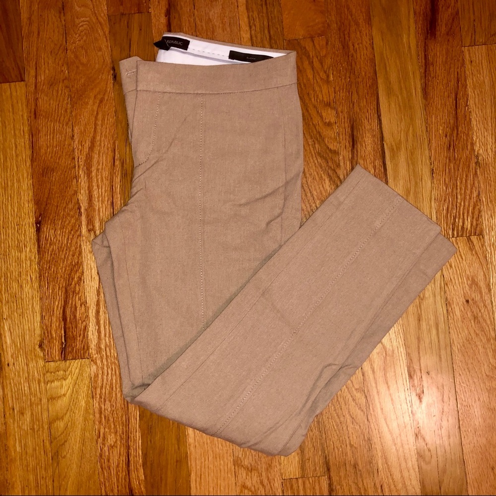 NWOT Banana Republic Chino Tan Work Pants Slacks